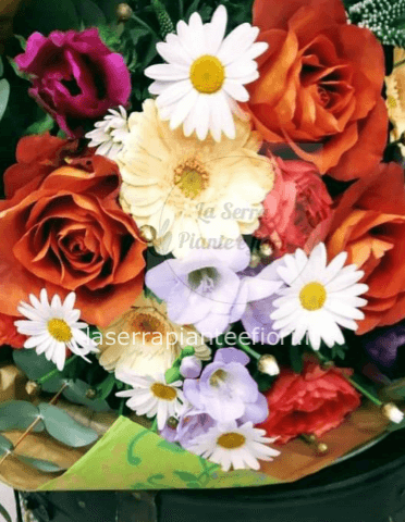 Bouquet sui toni dell'arancio