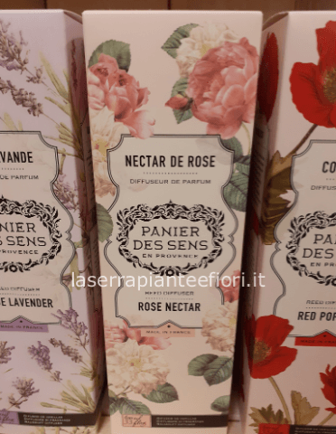 Profumatore Panier des sens profumo nettare di rosa