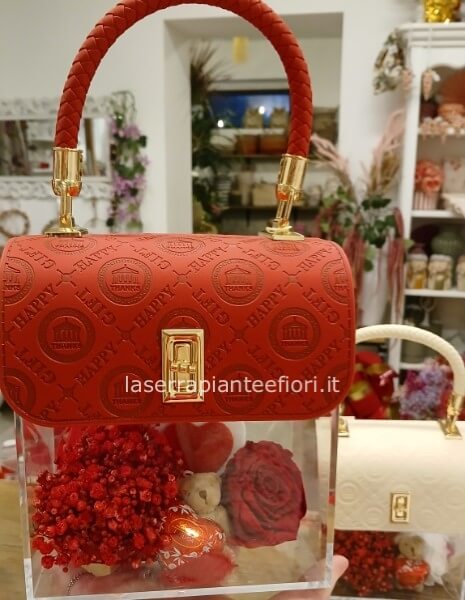 Bag plexiglass rosa stabilizzata choco